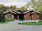 The Huffman Residence (Ashby E1100-10) House Plan Number: E006
