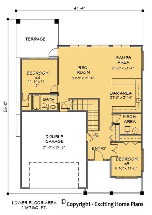  House  Plan  Information for E1064 10