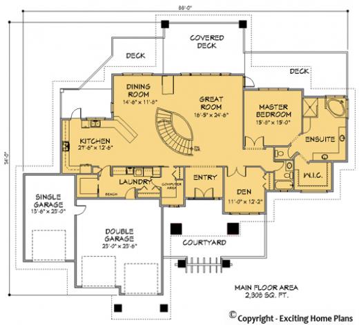 House Plan Information for E1029-10
