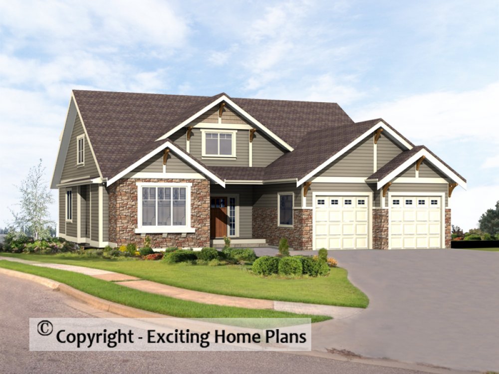 House Plan  	E1769-10 - The Gaylene Two Storey