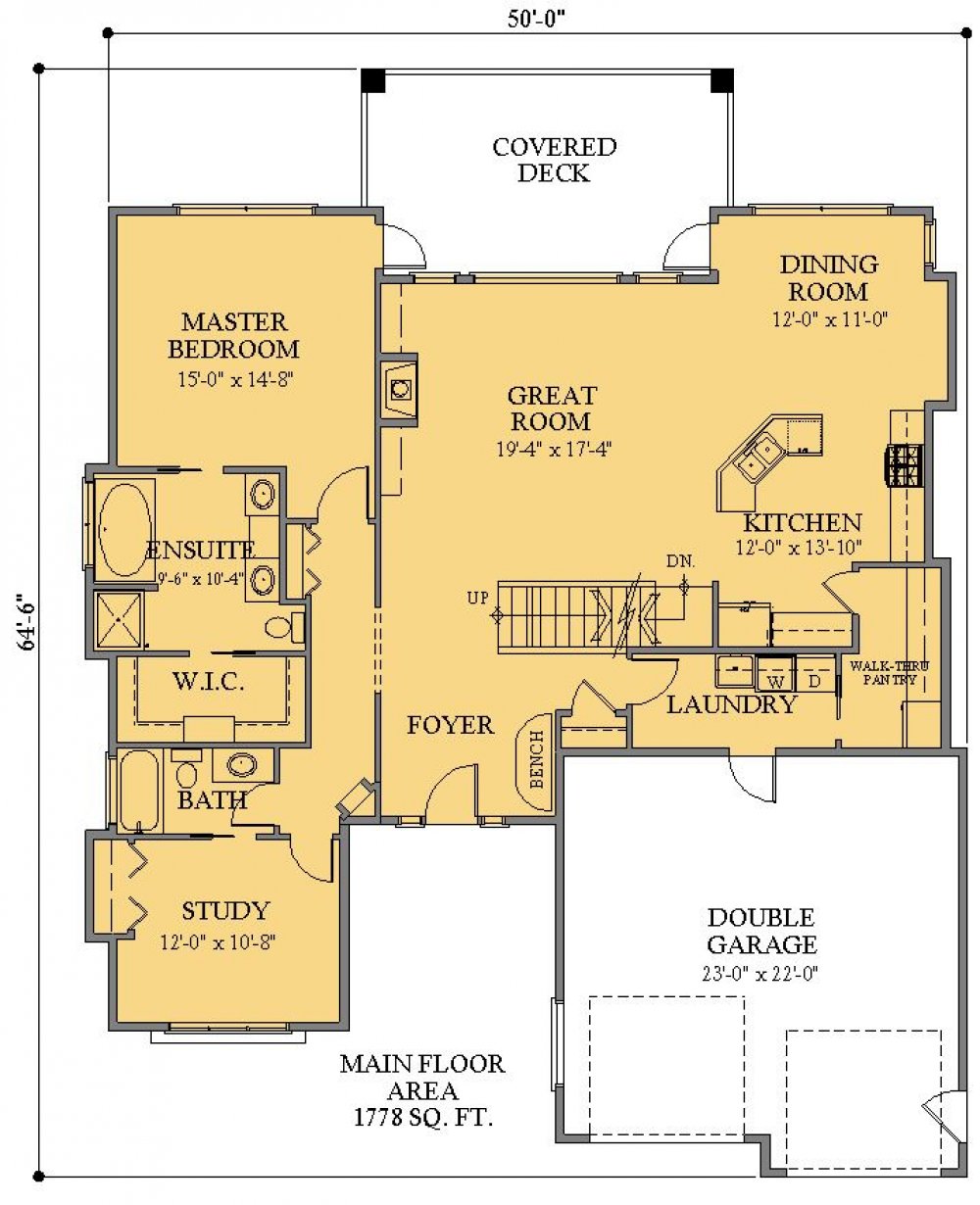 House Plan E1769-10 - The Gaylene Two Storey