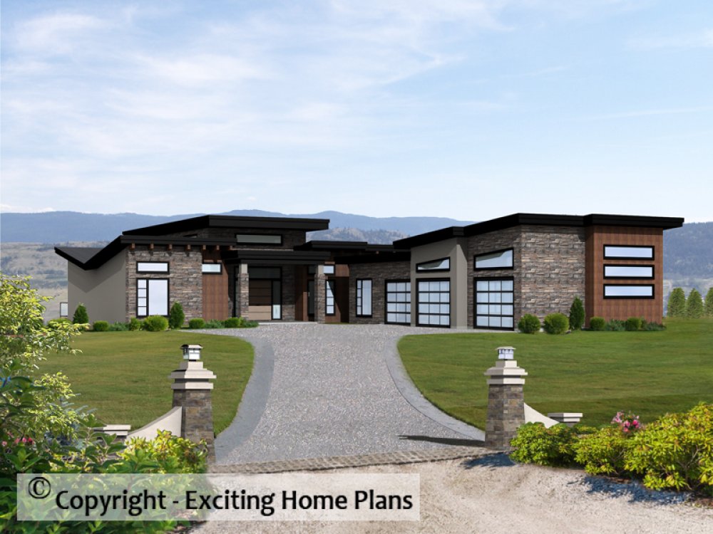 Browse House Plans And Home Designs By, Modern Bungalow House Plans Canada
