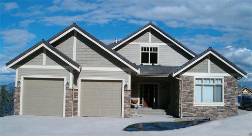 House Plan E1218-10 Exterior Photo REVERSE
